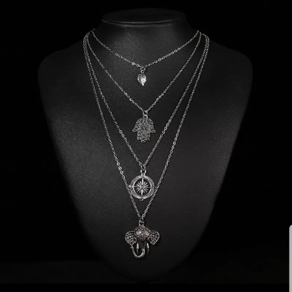 *Rayann* Layered Necklace - Picture 3 of 3